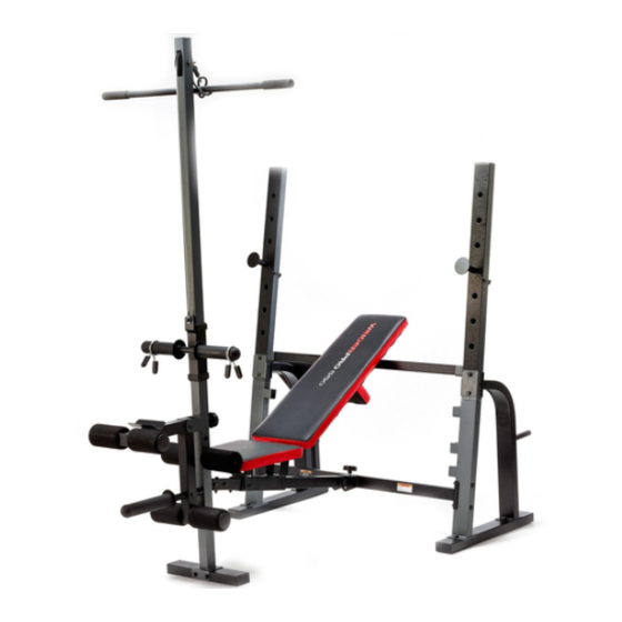 Weider PRO 550 WEEVBE2926.0 Manuales