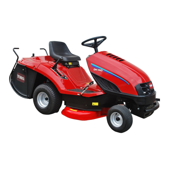 Toro DH 140 Manual Del Operador
