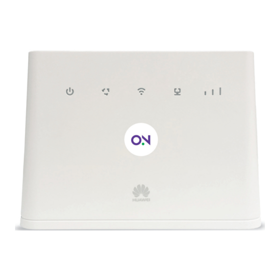 Huawei ON B310 LTE CPE Guia De Inicio Rapido