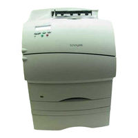 Lexmark Optra T Serie Guia Del Usuario