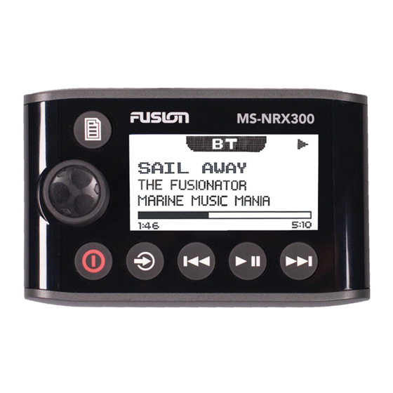 Fusion MS-NRX300 Manual Del Usuario
