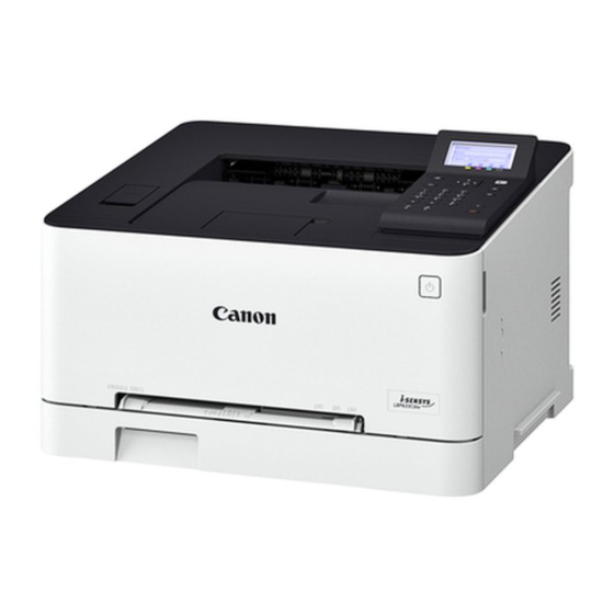 Canon Color imageCLASS LBP632Cdw Guía De Configuración