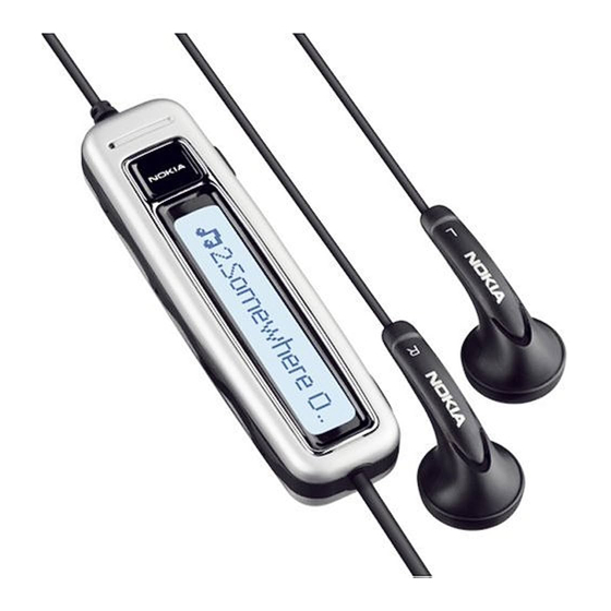 Nokia HS-6 Guía De Usuario