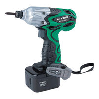 Hitachi Koki WH 12DAF2 Manual De Instrucciones