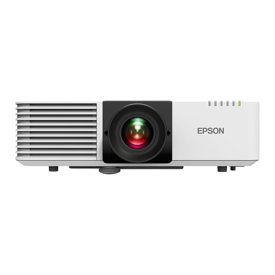 Epson PowerLite EB-L520W Guía De Referencia Rápida