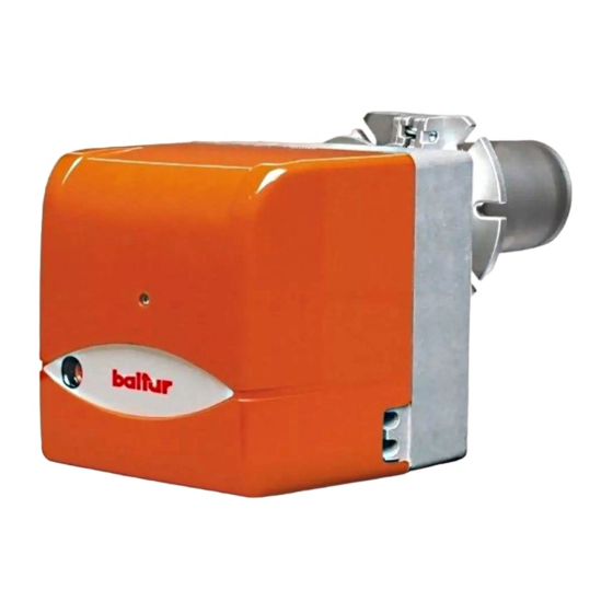 baltur BTG 15P Manual De Instrucciones De Uso