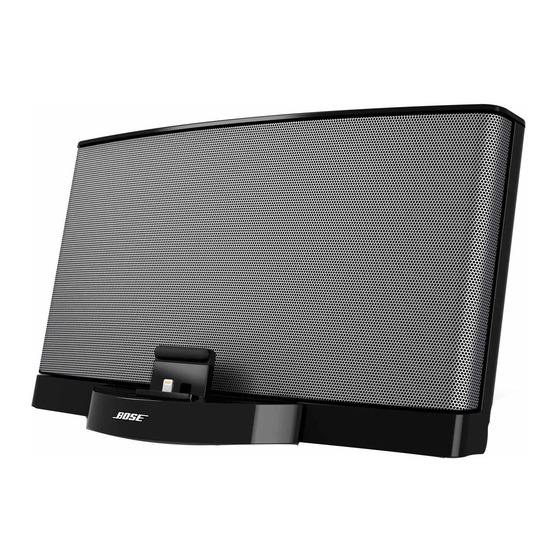 Bose Sounddock Series III Manual De Instrucciones