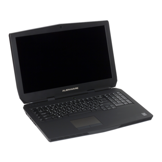 Dell Alienware 17 Guia De Inicio Rapido