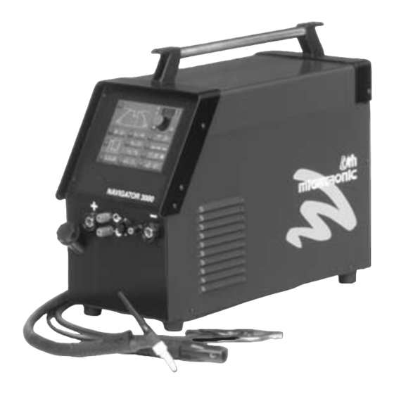Migatronic NAVIGATOR 2500 Manual De Instrucciones