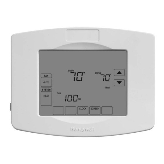 Honeywell TH8320ZW1000 Manual De Uso