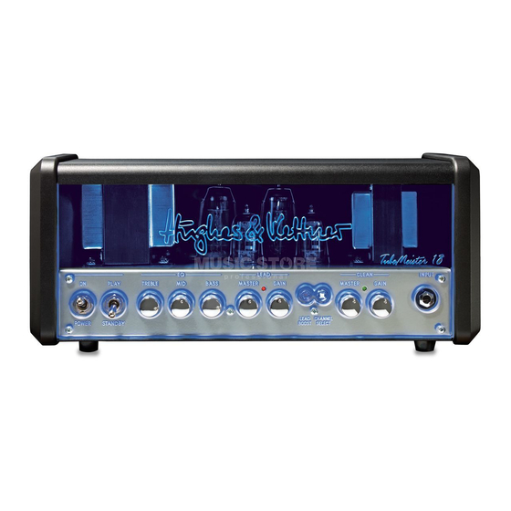 Hughes & Kettner The Next BIG TubeMeister 18 Manual De Instrucciones