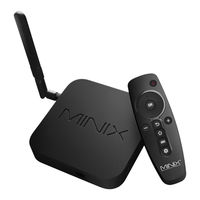 Minix NEO X39 Guía De Usuario