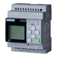 Siemens LOGO! 24RC Manual
