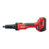 Hilti GDG 6-A22 Manual Del Operador