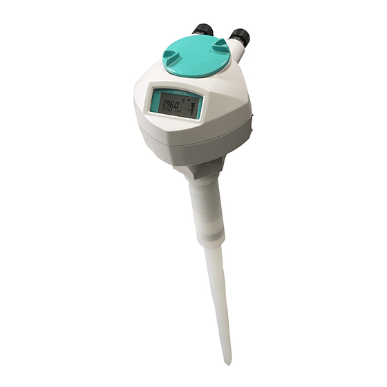 Siemens Sitrans LR200 Guía Rápida