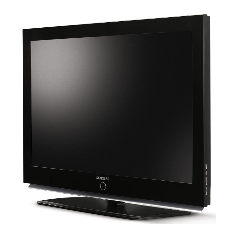 Samsung LN-S4095D Instrucciones Del Propietario