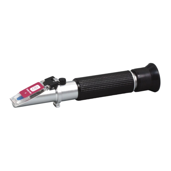 Aqua Medic refractometer LED Manual De Instrucciones