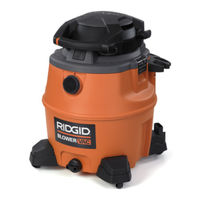 RIDGID WD1680EX0 Manual Del Usuario