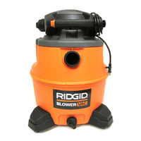 Ridgid WD16800 Manual Del Usuario