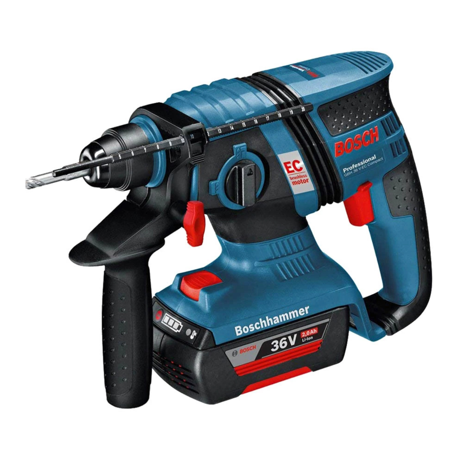 Bosch GBH 36 V-EC Compact Professiona Manual Original