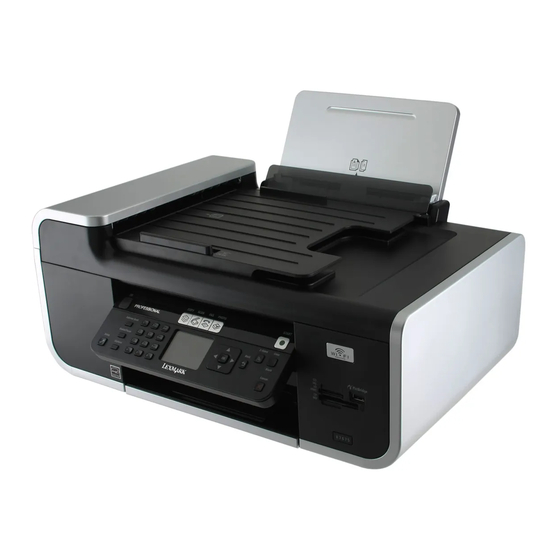 Lexmark X7675 Guia Del Usuario