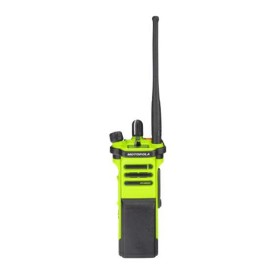 Motorola Solutions APX 8000HXE Guía De Referencia Rápida