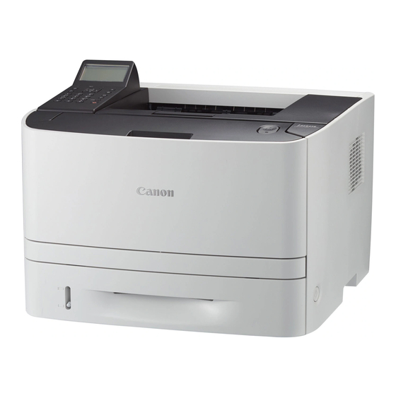 Canon LBP252dw Guía De Usuario