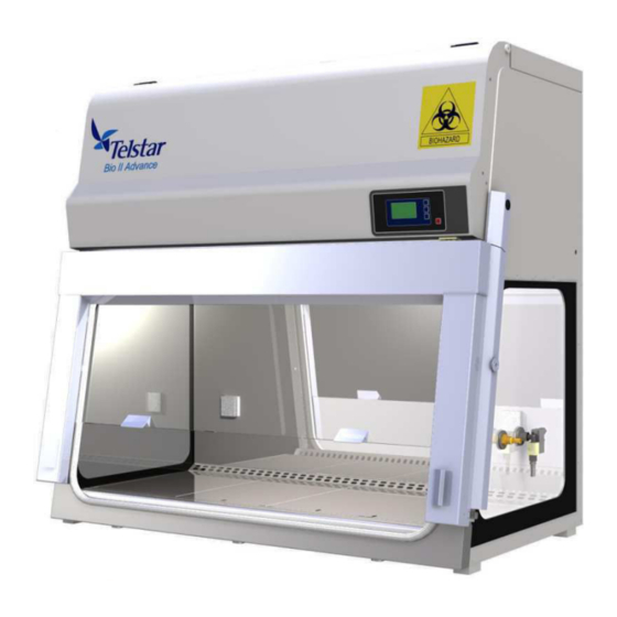 Telstar Bio II Advance Manual Del Usuario
