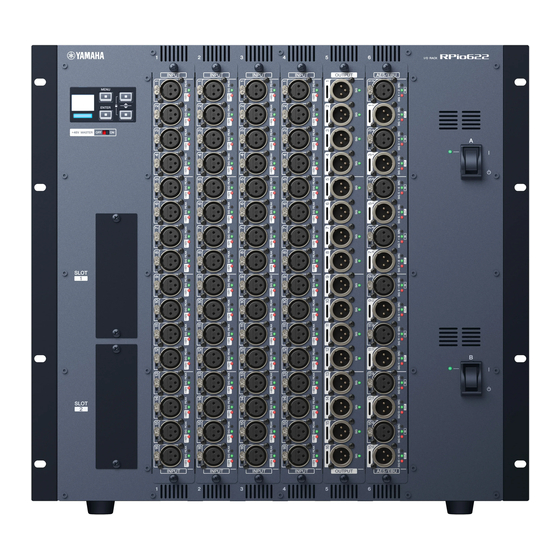 Yamaha RIVAGE PM10 Manual De Instrucciones