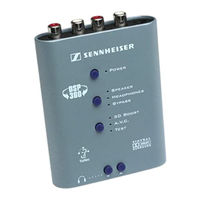 Sennheiser DSP 360 Instrucciones Resumidas