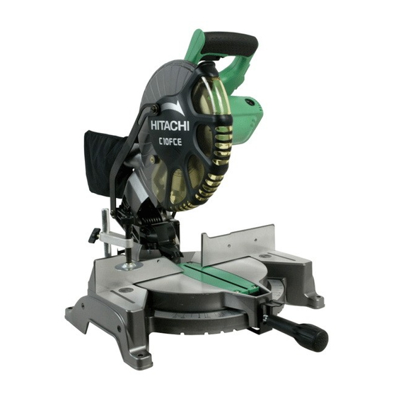 Hitachi C10FCH Instrucciones De Manejo