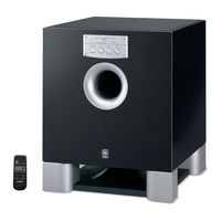 Yamaha YST-SW1500 Manual De Instrucciones