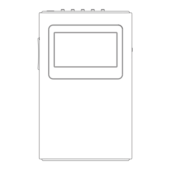 Sangean DT-160CL Manual Del Usuario