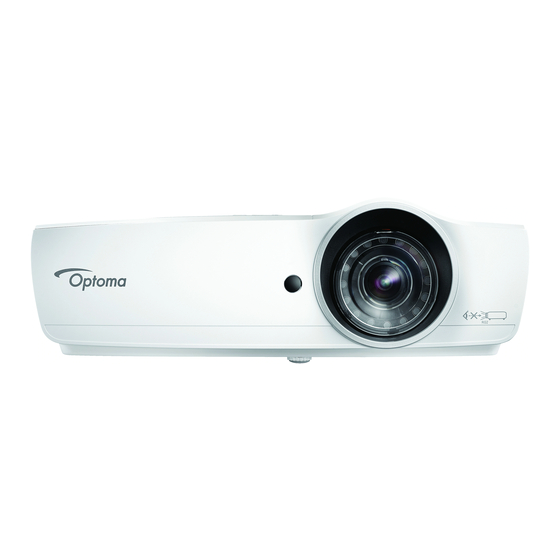 Optoma EH460ST Manuales