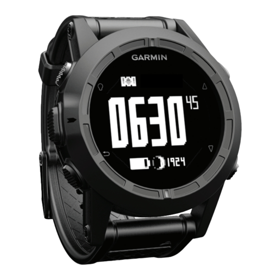 Garmin tactix Manual Del Usuario