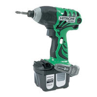 Hitachi Koki WR 14DL Instrucciones De Seguridad Y Manual De Instrucciones