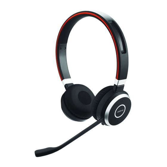 Jabra Evolve 65 UC Manual De Instrucciones