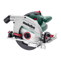 Metabo KS 66 FS Manual De Instrucciones