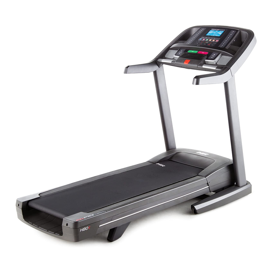 Healthrider HRTL80511 Manual Del Usuario