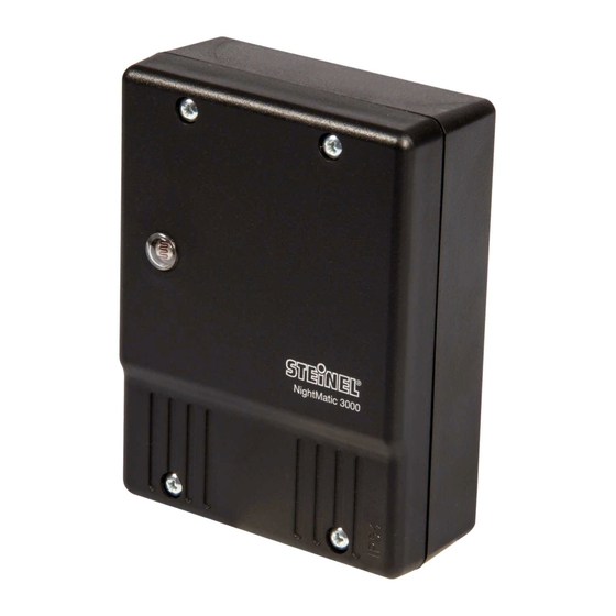 STEINEL NightMatic 3000 Vario Manual De Instrucciones