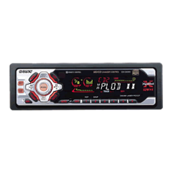Sony CDX-CA690X Manual De Instrucciones