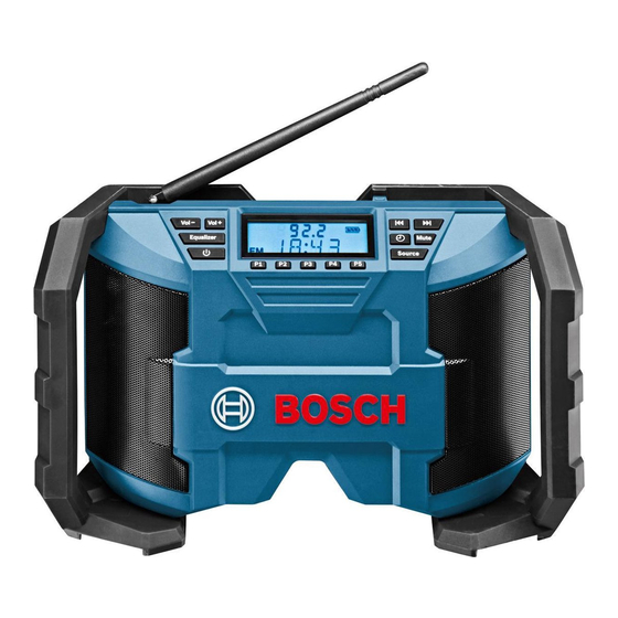 Bosch GML 10,8 V-LI Professional Manual Original