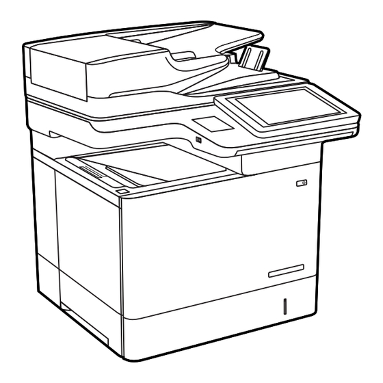 HP LaserJet Enterprise MFP M634 Guia Del Usuario