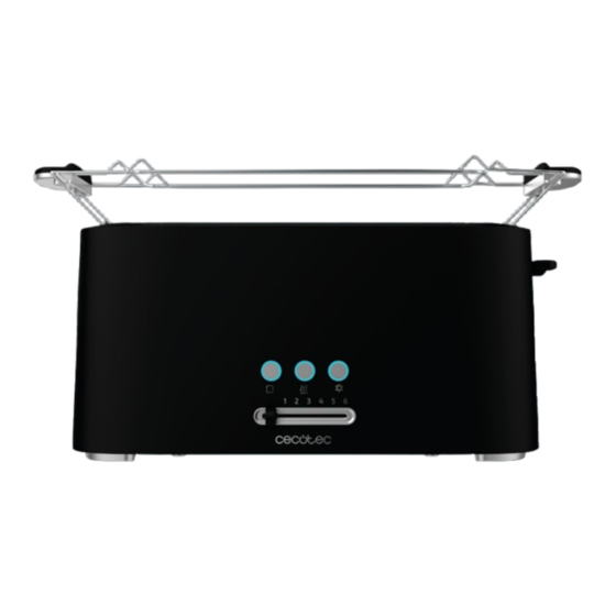 cecotec TOAST&TASTE 16000 EXTRA DOUBLE Manual De Instrucciones