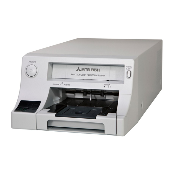 Mitsubishi Electric CP30DW Manual De Instrucciones