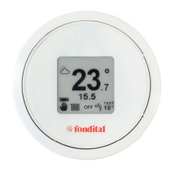 Fondital SPOT SMART Manual De Instalacion Y Uso
