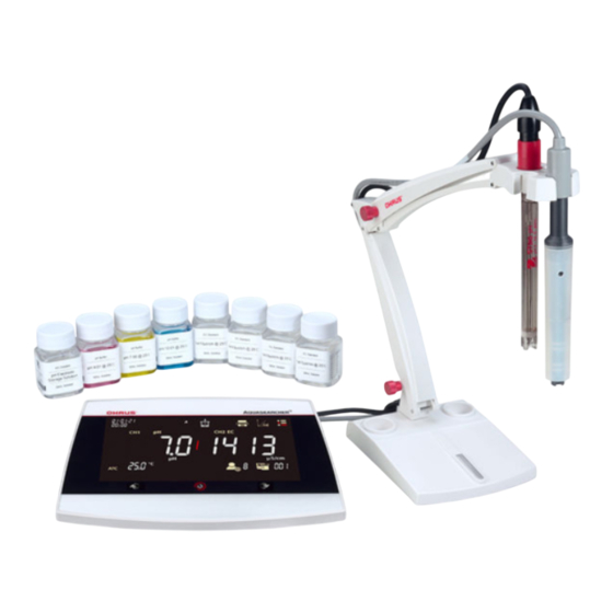 OHAUS a-AB33M1 Guia De Inicio Rapido