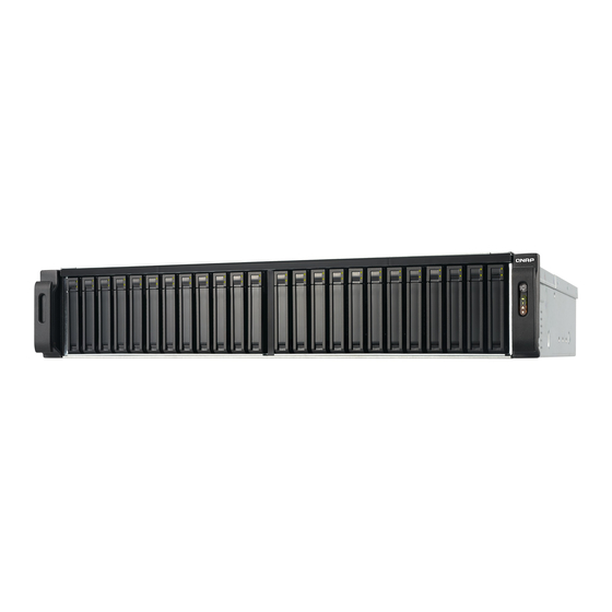 QNAP TES-x85U Serie Guía De Instalación Rápida