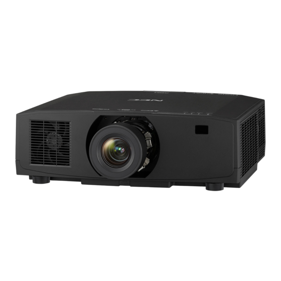 NEC PV800UL-W Manual Del Usuario