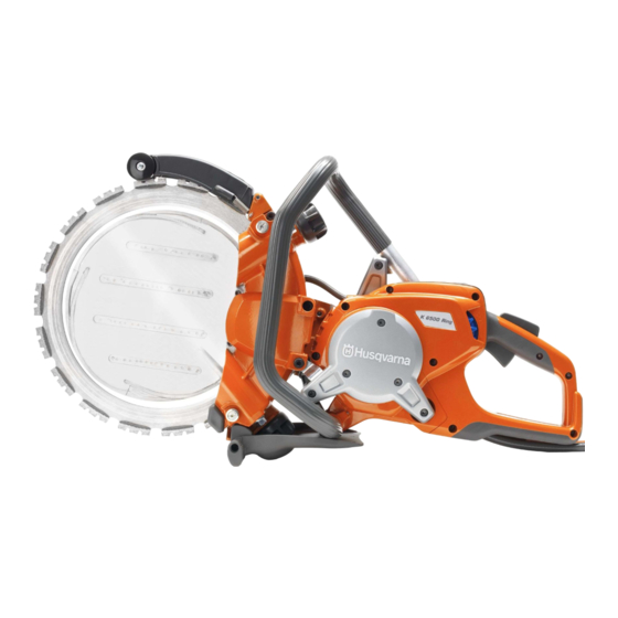 Husqvarna K6500 II Ring Manual De Instrucciones